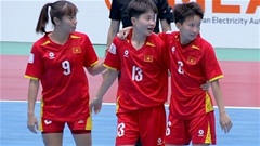 Tường thuật ĐT futsal nữ Việt Nam 4-1 Indonesia